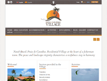 Tablet Screenshot of natalcaraubasvillage.com
